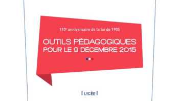 Outils pédagogiques pour le 9 décembre Lycée 2015