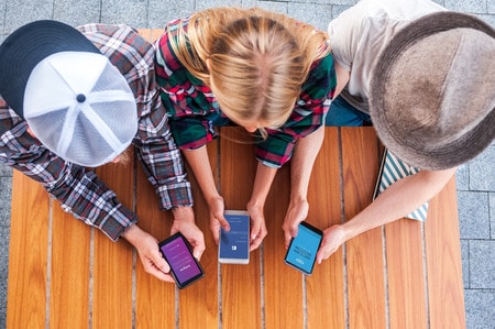 jeunes et smartphones